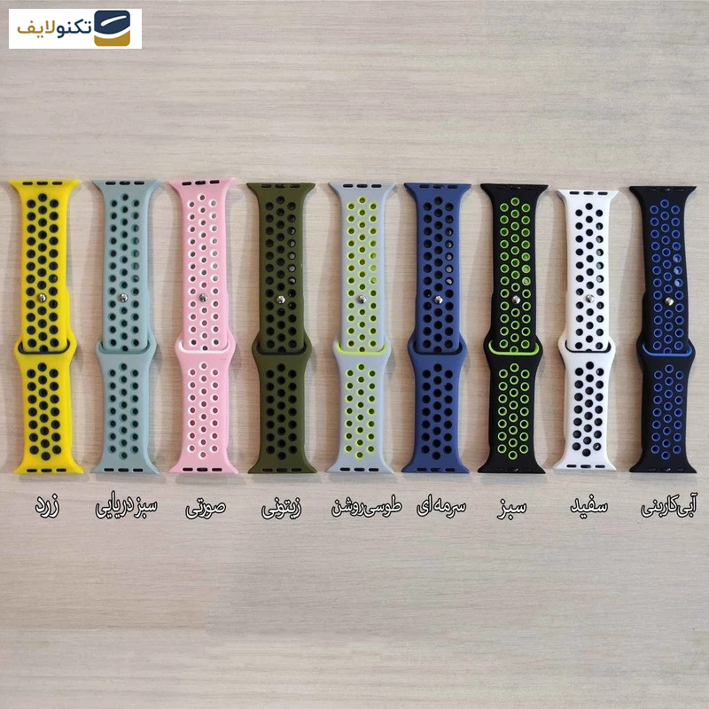 بند اپیکوی مدل Nikki مناسب برای اپل واچ 38/40/41 میلی متری بند اپیکوی مدل Nikki مناسب برای اپل واچ 38/40/41 میلی متری