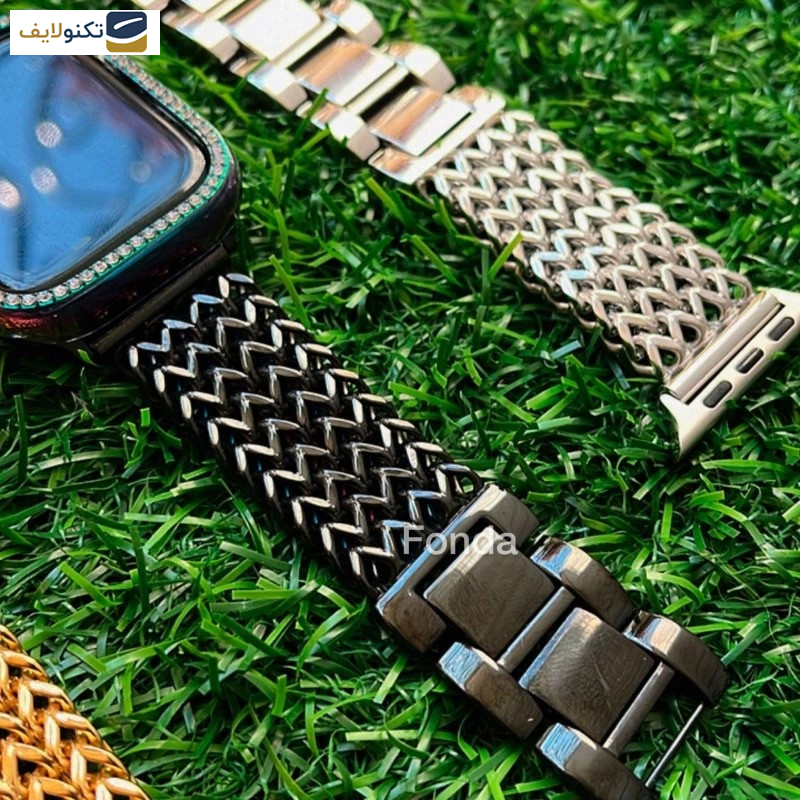 بند اپیکوی مدل Cartier luxury مناسب برای اپل واچ 42/44/45/49 میلی متری بند اپیکوی مدل Cartier luxury مناسب برای اپل واچ 42/44/45/49 میلی متری