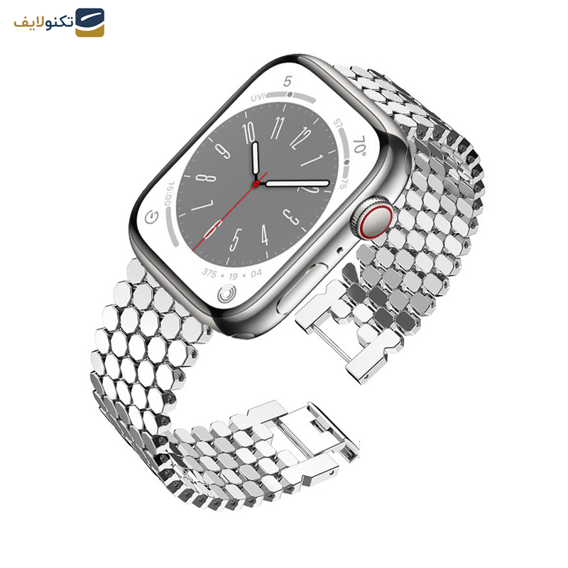 بند اپیکوی مدل Cartier Hexagon مناسب برای اپل واچ 42/44/45/49 میلی متری بند اپیکوی مدل Cartier Hexagon مناسب برای اپل واچ 42/44/45/49 میلی متری