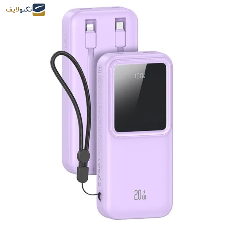 پاوربانک یوسمز مدل CD212-20W ظرفیت 20000 میلی آمپر پاوربانک یوسمز مدل CD212-20W ظرفیت 20000 میلی آمپر