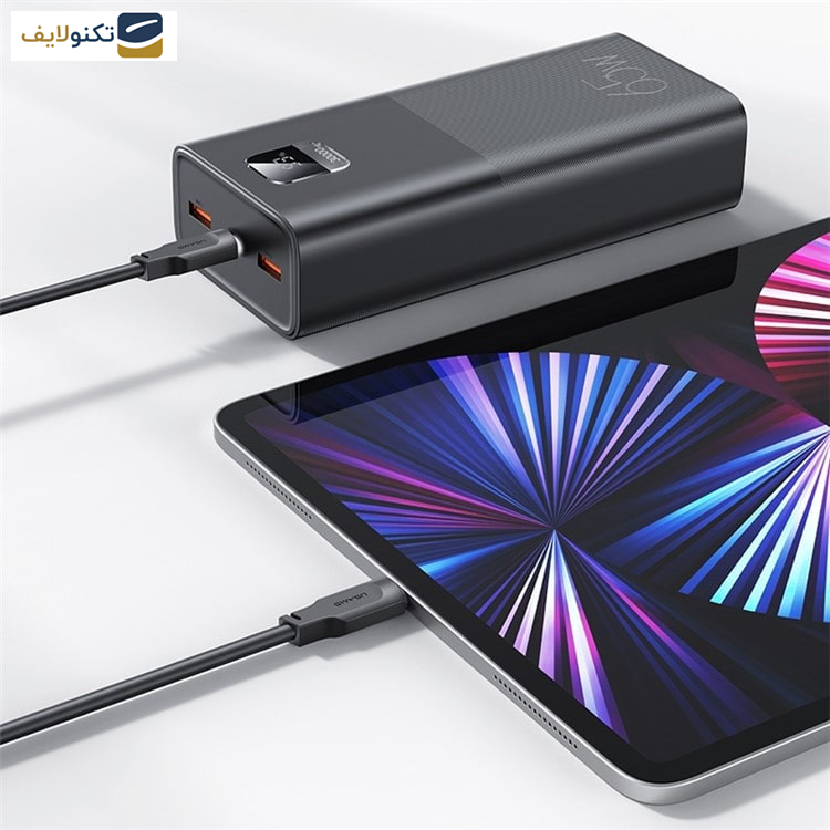 پاوربانک یوسمز مدل CD185 ظرفیت 30000 میلی آمپر ساعت به همراه کابل USB-C پاوربانک یوسمز مدل CD185 ظرفیت 30000 میلی آمپر ساعت به همراه کابل USB-C