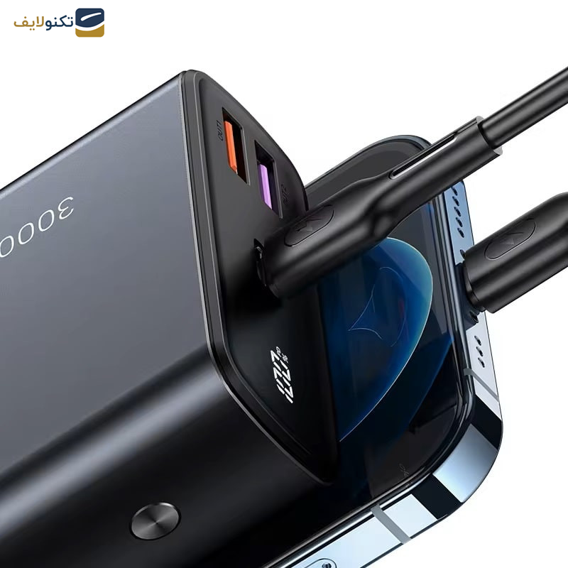 پاوربانک یوسمز مدل CD165 ظرفیت 30000 میلی آمپر ساعت به همراه کابل USB-C پاوربانک یوسمز مدل CD165 ظرفیت 30000 میلی آمپر ساعت به همراه کابل USB-C