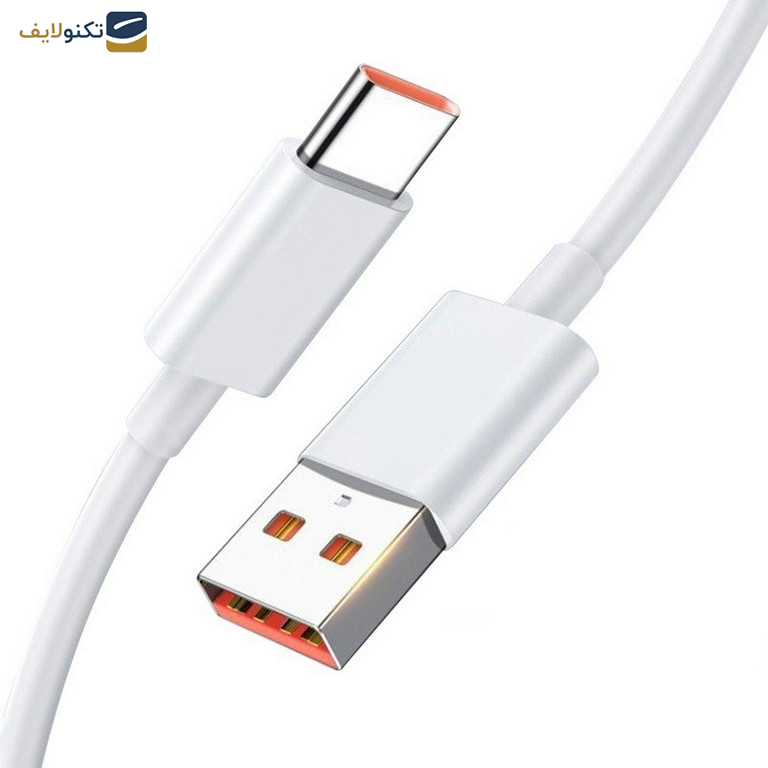 کابل تبدیل USB به USB-C مدل TURBO CHARGER طول 1 متر کابل تبدیل USB به USB-C مدل TURBO CHARGER طول 1 متر