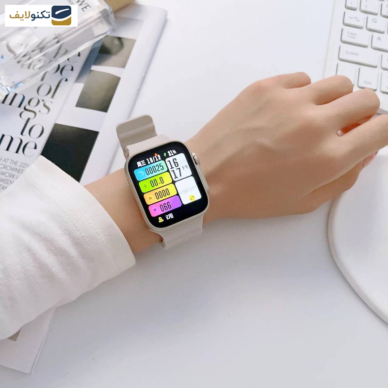 بند مدل Ocean مناسب برای اپل واچ 42/44/45 میلی متری بند مدل Ocean مناسب برای اپل واچ 42/44/45 میلی متری