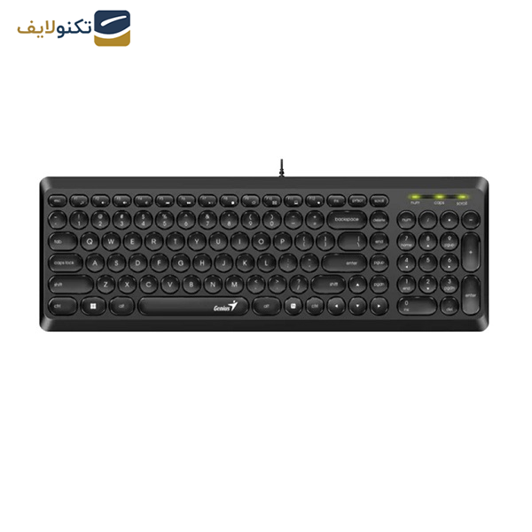کیبورد جنیوس مدل SLIM STAR Q200 کیبورد جنیوس مدل SLIM STAR Q200