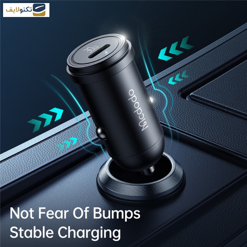 شارژر فندکى 30وات  مک دودو مدل CC-749 به همراه كابل تبديل لایتنینگ شارژر فندکى 30وات  مک دودو مدل CC-749 به همراه كابل تبديل لایتنینگ