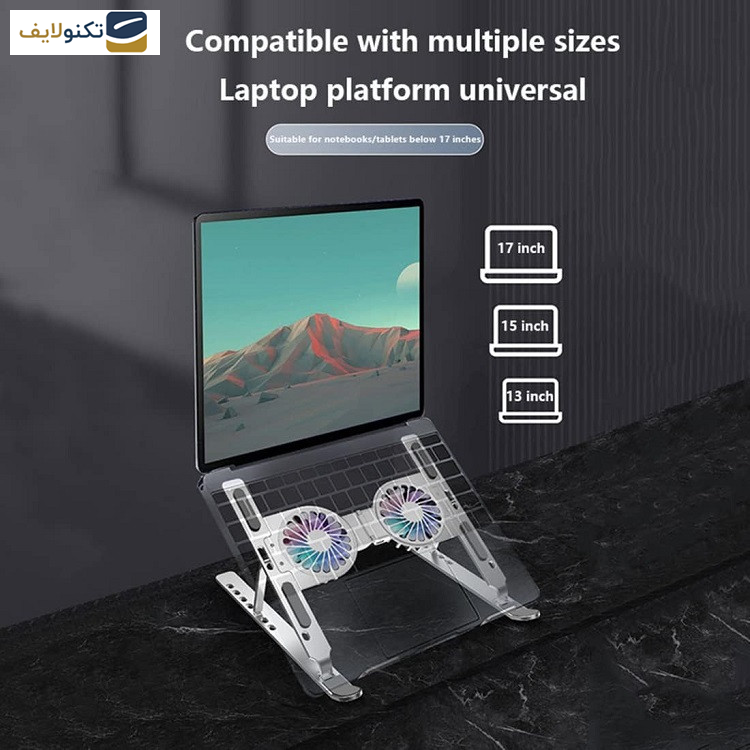 پایه خنک کننده  لپ تاپ مدل C9PRO پایه خنک کننده  لپ تاپ مدل C9PRO