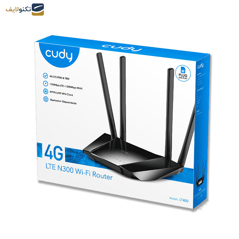 مودم 3G/4G کودی مدل LT400 مودم 3G/4G کودی مدل LT400