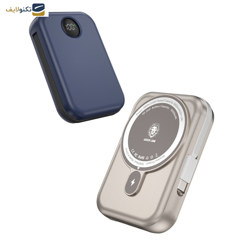 پاوربانک گرین لاین مدل Monaco 20000 میلی آمپر پاوربانک گرین لاین مدل Monaco 20000 میلی آمپر