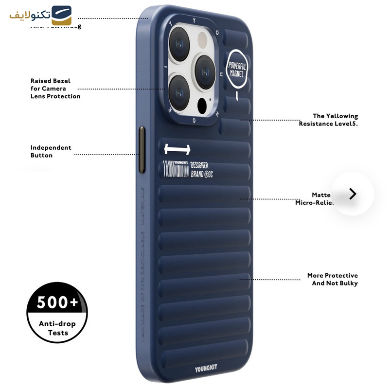 کاور یانگ کیت مدل پافر تیتانیوم مناسب برای گوشی موبایل اپل Apple iphone 15promax کاور یانگ کیت مدل پافر تیتانیوم مناسب برای گوشی موبایل اپل Apple iphone 15promax