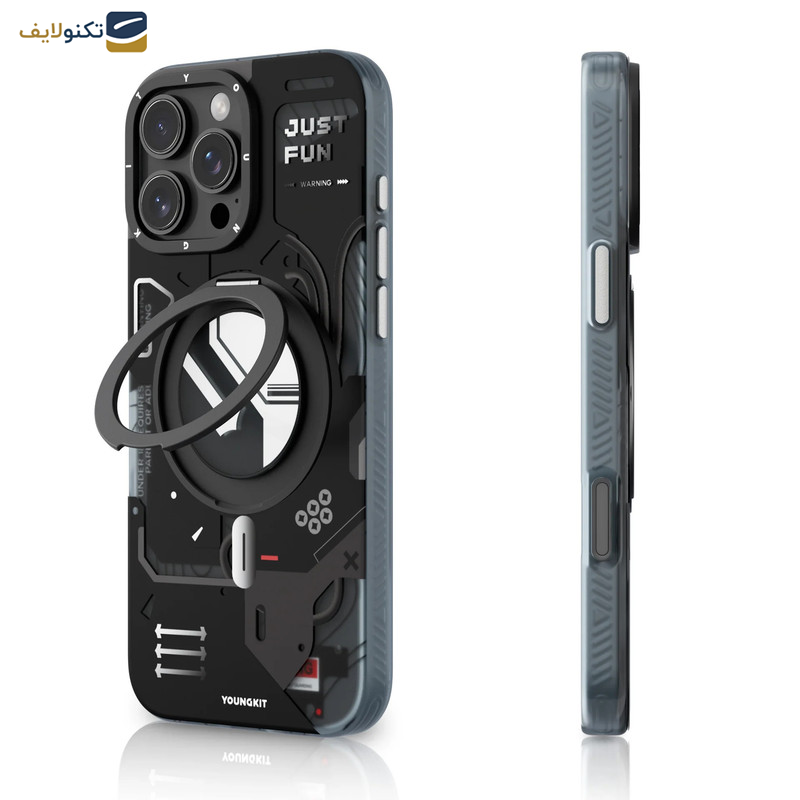کاور یانگ کیت مدل Cyberpunk 360° مناسب برای گوشی موبایل اپل iphone 16promax کاور یانگ کیت مدل Cyberpunk 360° مناسب برای گوشی موبایل اپل iphone 16promax