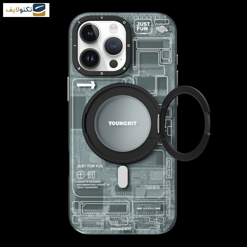 کاور یانگ کیت مدل Futuristic 360° مناسب برای گوشی موبایل اپل iphone 16pro کاور یانگ کیت مدل Futuristic 360° مناسب برای گوشی موبایل اپل iphone 16pro