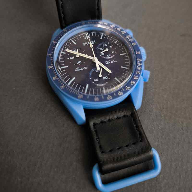 ساعت مچی عقربه ای اسکمی مدل 1982 BK/BL ساعت مچی عقربه ای اسکمی مدل 1982 BK/BL