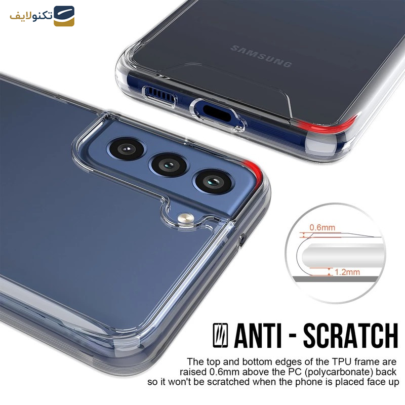 کاور اپیکوی مدل Transparent Clear مناسب برای گوشی موبایل سامسونگ Galaxy S21 FE کاور اپیکوی مدل Transparent Clear مناسب برای گوشی موبایل سامسونگ Galaxy S21 FE