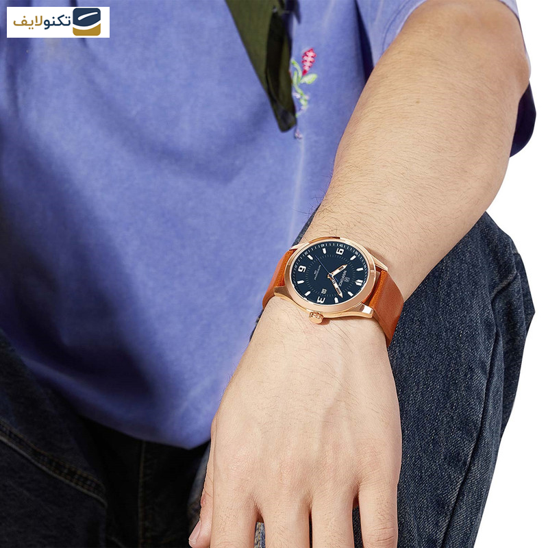 ساعت مچی عقربهای مردانه نیوی فورس مدل NF8028 RGBEBN ساعت مچی عقربهای مردانه نیوی فورس مدل NF8028 RGBEBN