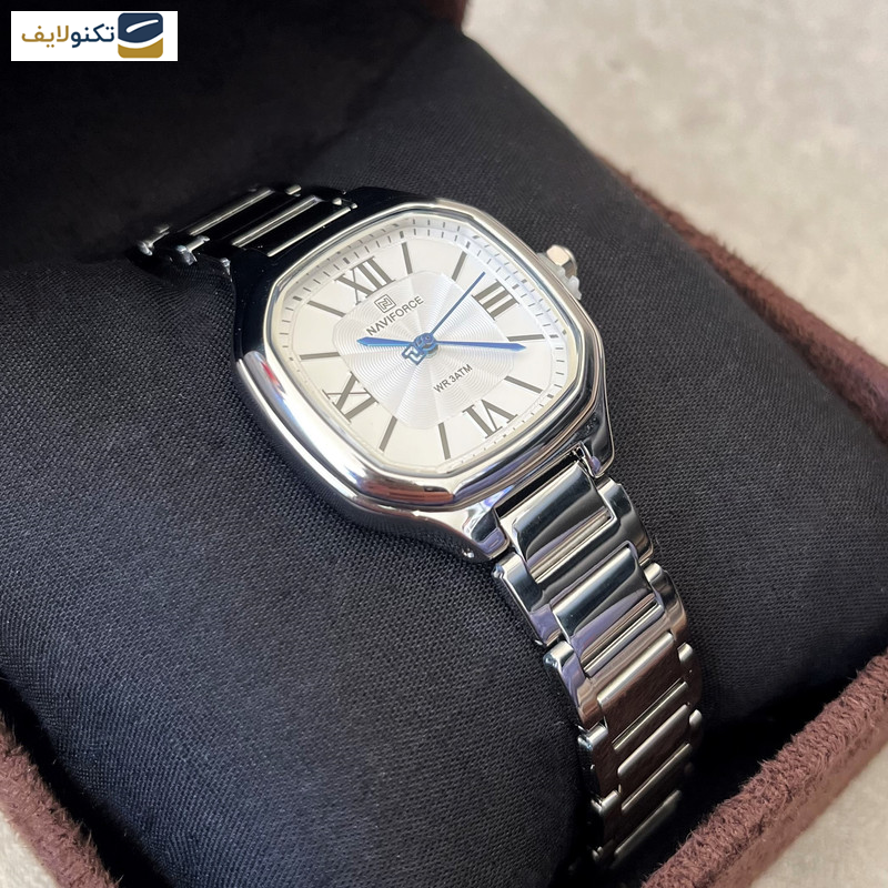 ساعت مچی عقربه ای زنانه نیوی فورس مدل NF5042 SWS ساعت مچی عقربه ای زنانه نیوی فورس مدل NF5042 SWS