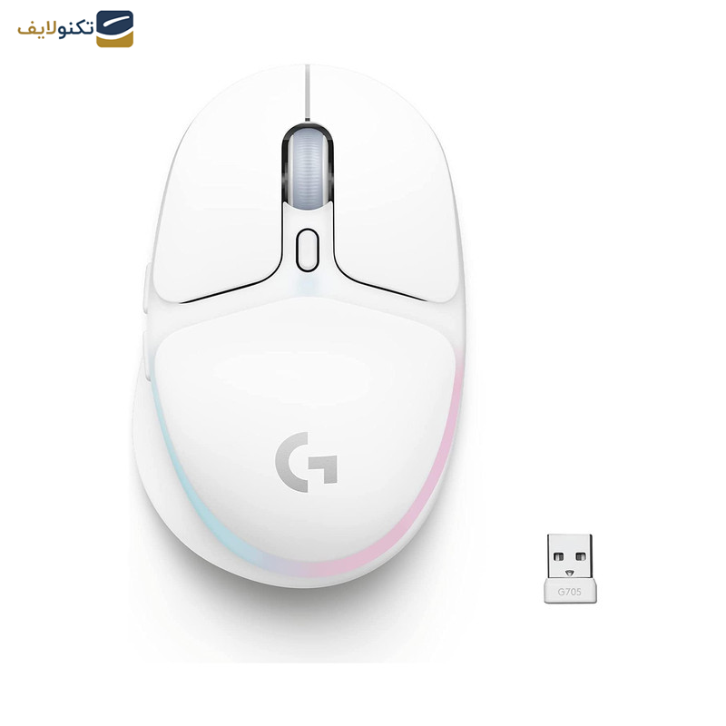 ماوس بی سیم مخصوص بازی لاجیتک مدل G705 ماوس بی سیم مخصوص بازی لاجیتک مدل G705