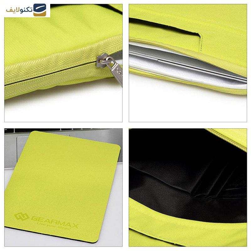 کیف لپ تاپ ویوو مدل Campus Slim Case GM3910 مناسب برای لپ تاپ سایز 15.4 اینچی به همراه کیف لوازم جانبی  کیف لپ تاپ ویوو مدل Campus Slim Case GM3910 مناسب برای لپ تاپ سایز 15.4 اینچی به همراه کیف لوازم جانبی