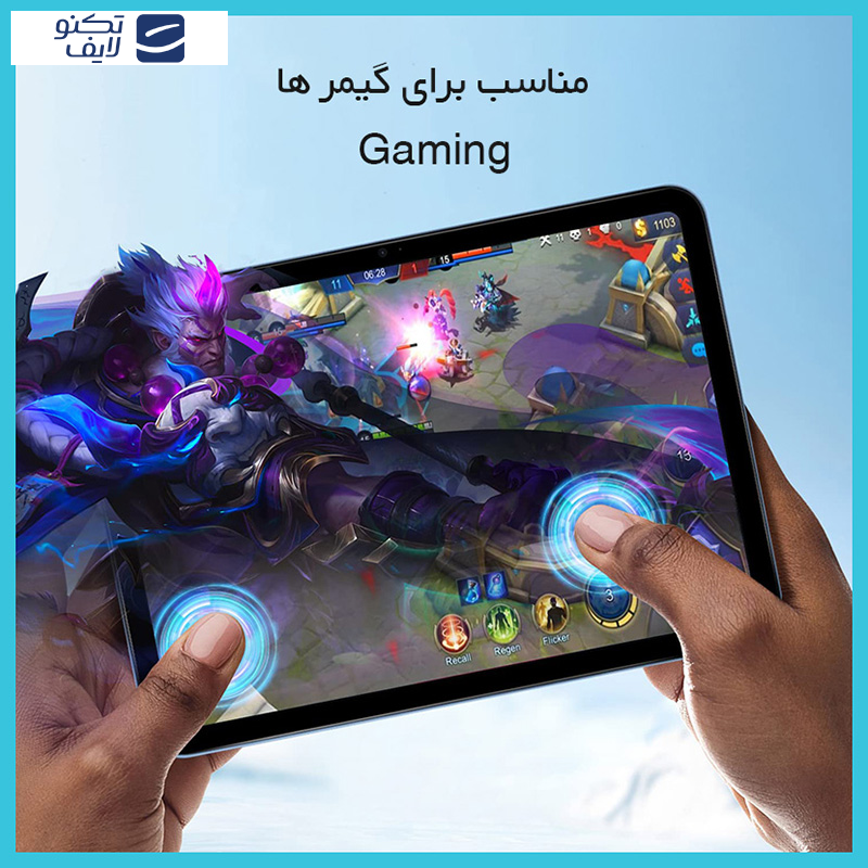 محافظ صفحه نمایش گیمینگ راک اسپیس مدل Resistant مناسب برای تبلت سامسونگ Galaxy Tab S9 FE Plus محافظ صفحه نمایش گیمینگ راک اسپیس مدل Resistant مناسب برای تبلت سامسونگ Galaxy Tab S9 FE Plus