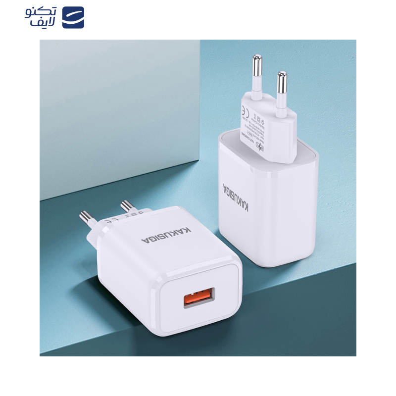 شارژر دیواری 18 وات کاکوسیگا مدل KSC-916  شارژر دیواری 18 وات کاکوسیگا مدل KSC-916