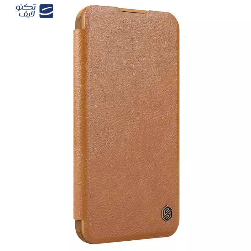 کیف کلاسوری نیلکین مدل Qin Prop Leather مناسب برای گوشی موبایل اپل iPhone 16 Pro   کیف کلاسوری نیلکین مدل Qin Prop Leather مناسب برای گوشی موبایل اپل iPhone 16 Pro