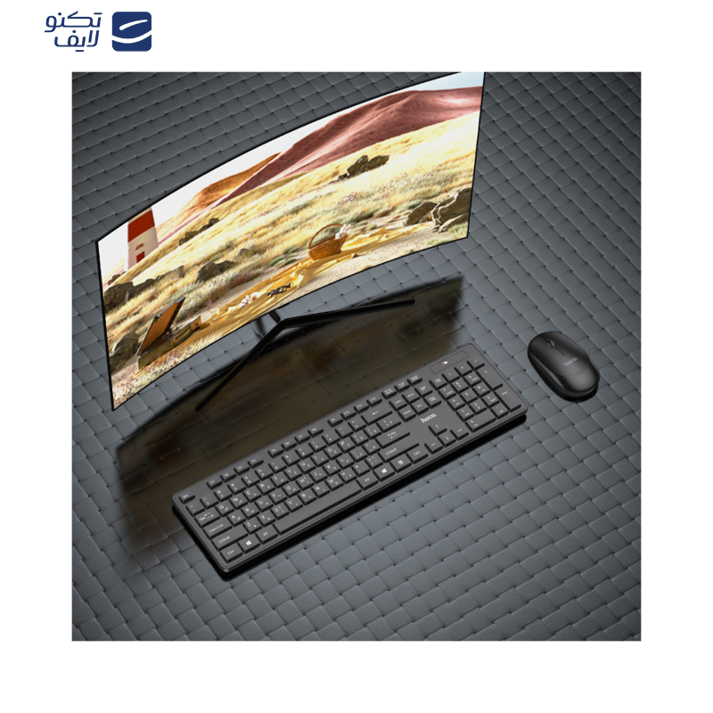 کیبورد و ماوس بی سیم هوکو مدل DI51 کیبورد و ماوس بی سیم هوکو مدل DI51