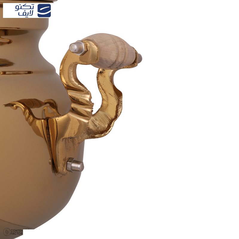 سماور ذغالی زرین مدل زرینه کد 300 ظرفیت 3 لیتر سماور ذغالی زرین مدل زرینه کد 300 ظرفیت 3 لیتر