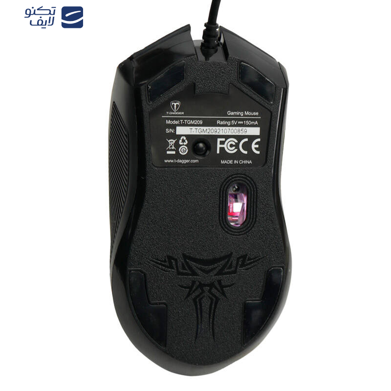 ماوس مخصوص بازی تی-دگر مدل Darkangel T-TGM209 ماوس مخصوص بازی تی-دگر مدل Darkangel T-TGM209