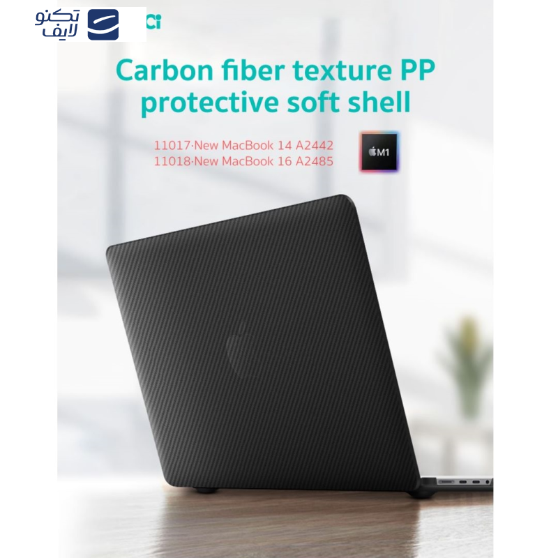 کاور محافظ کوتتسی مدل 11017 مناسب برای مک بوک پرو 14 اینچ A2442/A2779/A2918/A2992 کاور محافظ کوتتسی مدل 11017 مناسب برای مک بوک پرو 14 اینچ A2442/A2779/A2918/A2992