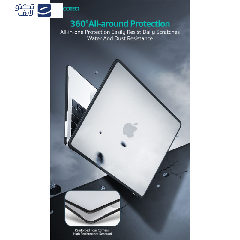 کاور محافظ کوتتسی مدل 11028 مناسب برای مک بوک ایر 2023 سایز 15.3 اینچ A2941 کاور محافظ کوتتسی مدل 11028 مناسب برای مک بوک ایر 2023 سایز 15.3 اینچ A2941