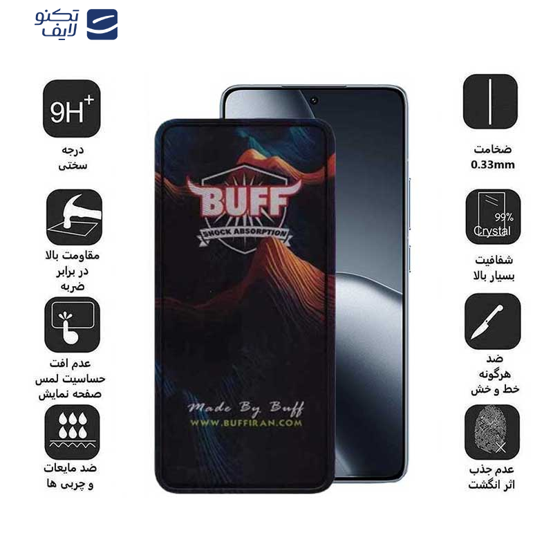 محافظ صفحه نمایش 5D بوف مدل Mountain مناسب برای گوشی موبایل شیائومی 14T Pro / 14T / Redmi K70 Ultra	 محافظ صفحه نمایش 5D بوف مدل Mountain مناسب برای گوشی موبایل شیائومی 14T Pro / 14T / Redmi K70 Ultra