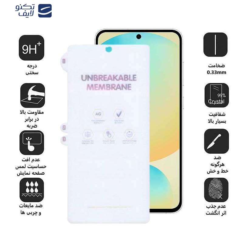 محافظ صفحه نمایش بوف مدل Hydrogel-Matte مناسب برای گوشی موبایل سامسونگ Galaxy S24 FE/ A55 / A35 محافظ صفحه نمایش بوف مدل Hydrogel-Matte مناسب برای گوشی موبایل سامسونگ Galaxy S24 FE/ A55 / A35