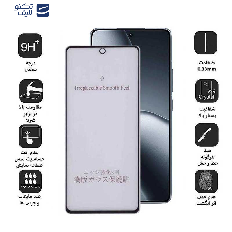 محافظ صفحه نمایش مات بوف مدل 5D Matte مناسب برای گوشی موبایل شیائومی 14T Pro / 14T / K70 Ultra محافظ صفحه نمایش مات بوف مدل 5D Matte مناسب برای گوشی موبایل شیائومی 14T Pro / 14T / K70 Ultra