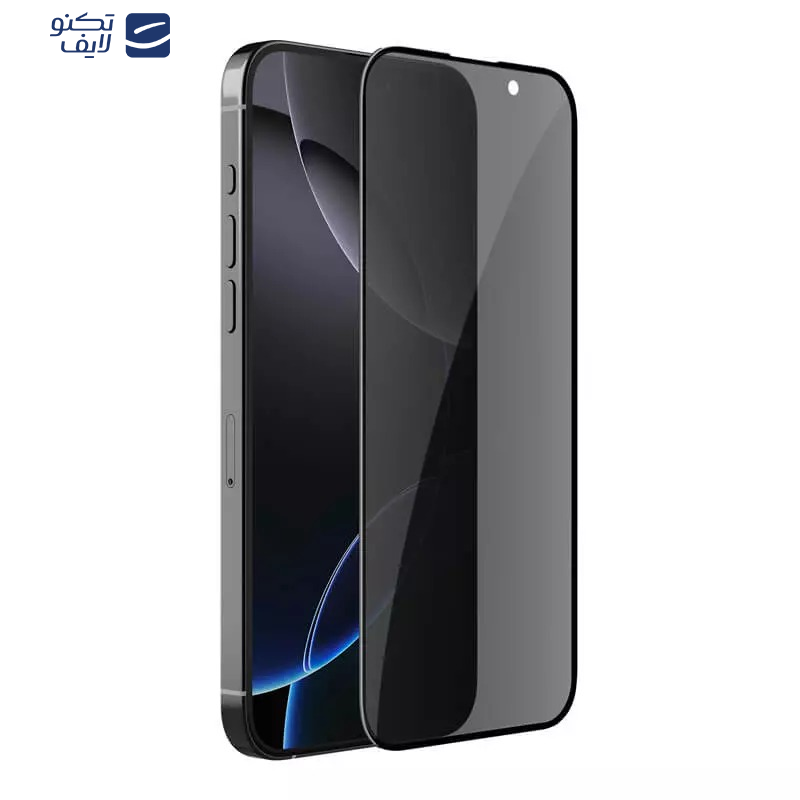 محافظ صفحه نمایش حریم شخصی نیلکین مدل Guardian Privacy مناسب برای گوشی موبایل اپل iPhone 16 Pro  به همراه کیت نصب آسان محافظ صفحه نمایش حریم شخصی نیلکین مدل Guardian Privacy مناسب برای گوشی موبایل اپل iPhone 16 Pro  به همراه کیت نصب آسان