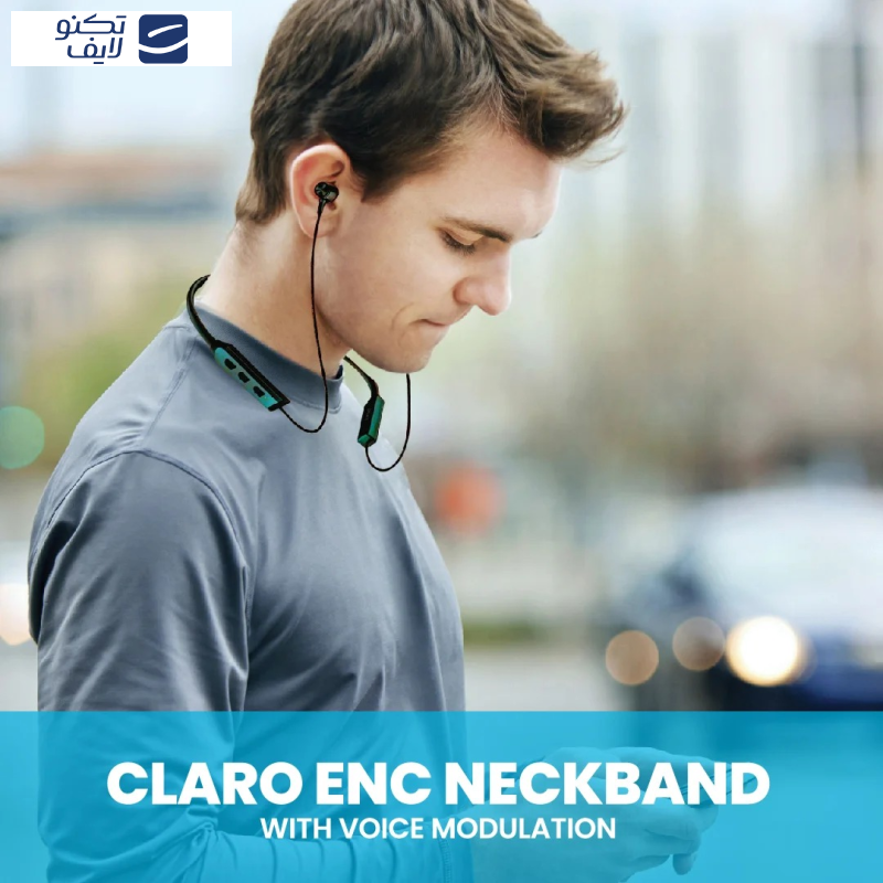 هدفون بلوتوثی پاوا مدل Claro ENC Neckband هدفون بلوتوثی پاوا مدل Claro ENC Neckband