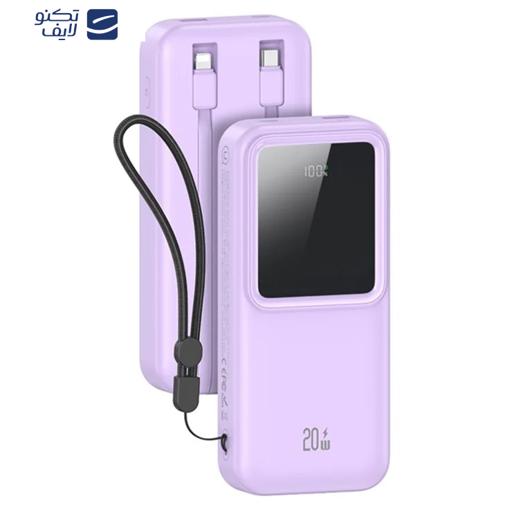 پاوربانک یوسمز مدل CD212-20W ظرفیت 20000 میلی آمپر پاوربانک یوسمز مدل CD212-20W ظرفیت 20000 میلی آمپر