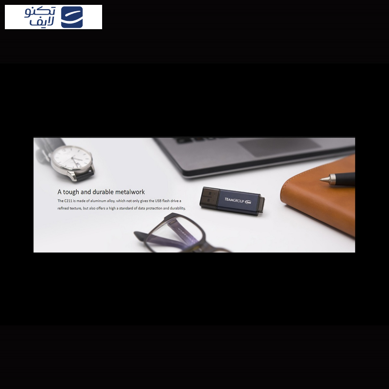 فلش مموری تیم گروپ مدل C211 USB3.2 ظرفیت 64 گیگابایت فلش مموری تیم گروپ مدل C211 USB3.2 ظرفیت 64 گیگابایت