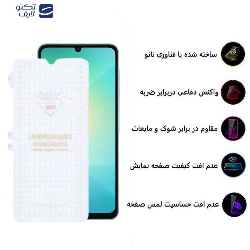 محافظ صفحه نمایش بوف مدل Hydrogel-G مناسب برای گوشی موبایل سامسونگ Galaxy A06/A06s/A05s/A05/F05 محافظ صفحه نمایش بوف مدل Hydrogel-G مناسب برای گوشی موبایل سامسونگ Galaxy A06/A06s/A05s/A05/F05