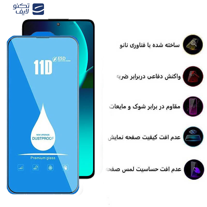 محافظ صفحه نمایش 11D اپیکوی مدل Blue ESD مناسب برای گوشی موبایل شیائومی 13T Pro/ 13T/ 12T Pro/ 12T/ 11T Pro/ 11T/ Mi 10T Lite 5G محافظ صفحه نمایش 11D اپیکوی مدل Blue ESD مناسب برای گوشی موبایل شیائومی 13T Pro/ 13T/ 12T Pro/ 12T/ 11T Pro/ 11T/ Mi 10T Lite 5G