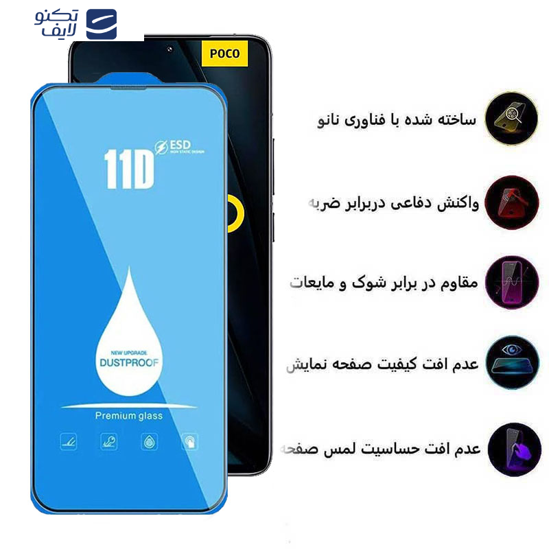 محافظ صفحه نمایش اپیکوی مدل Blue ESD مناسب برای گوشی موبایل شیائومی Poco F6 Pro/ Poco F6/ Redmi Turbo 3 محافظ صفحه نمایش اپیکوی مدل Blue ESD مناسب برای گوشی موبایل شیائومی Poco F6 Pro/ Poco F6/ Redmi Turbo 3
