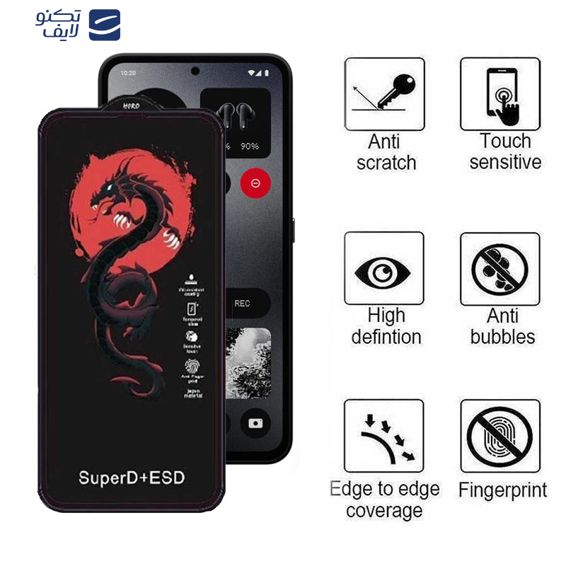 محافظ صفحه نمایش اپیکوی مدل Dragon ESD مناسب برای گوشی موبایل ناتینگ فون CMF 1 محافظ صفحه نمایش اپیکوی مدل Dragon ESD مناسب برای گوشی موبایل ناتینگ فون CMF 1