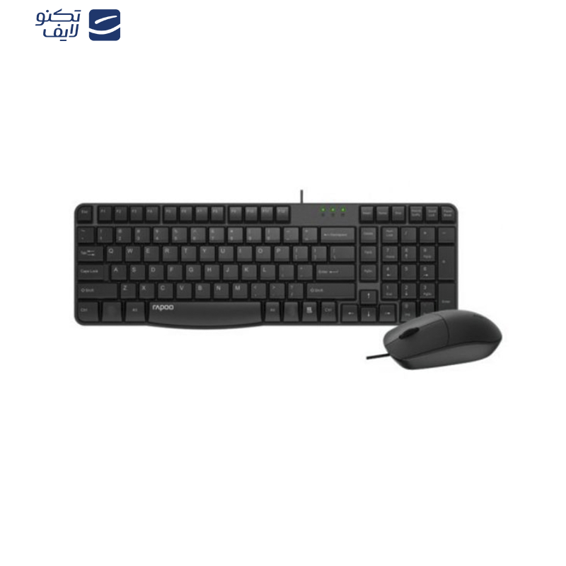 کیبورد و ماوس باسیم رپو مدل  X120S کیبورد و ماوس باسیم رپو مدل  X120S