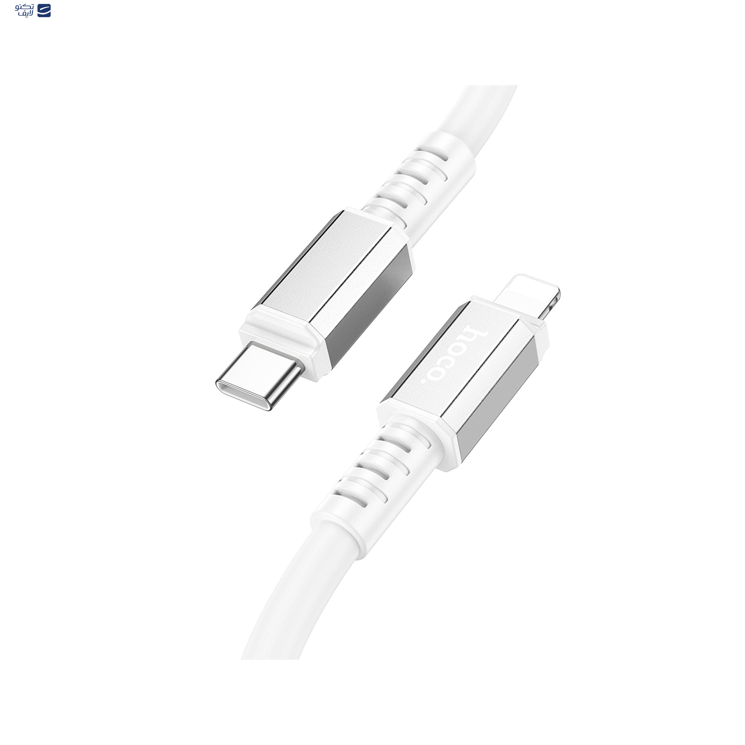 کابل تبدیل USB-C به لایتنینگ هوکو مدل X85 20W طول 1 متر   کابل تبدیل USB-C به لایتنینگ هوکو مدل X85 20W طول 1 متر