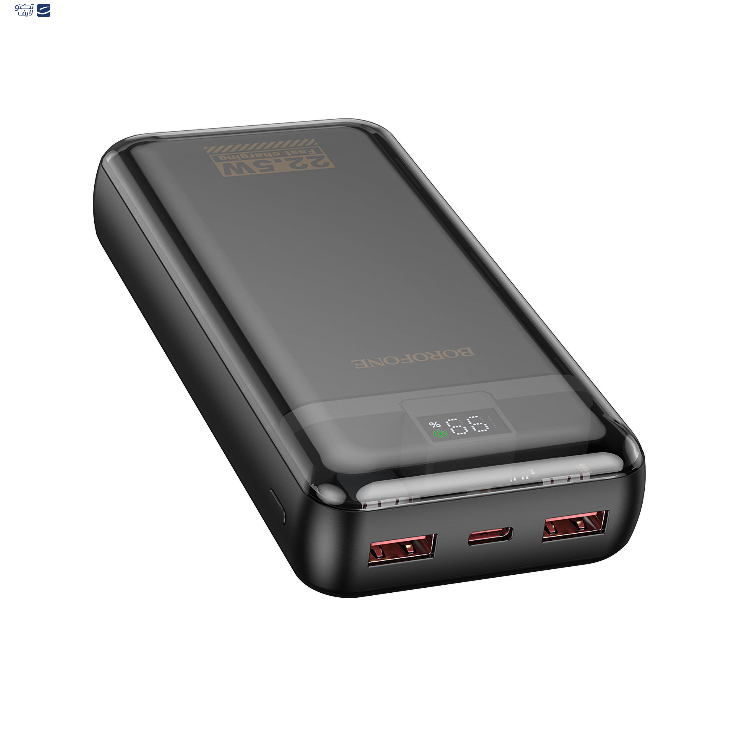 پاوربانک بروفون مدل BJ52A 22.5W ظرفیت 20000 میلی آمپر ساعت پاوربانک بروفون مدل BJ52A 22.5W ظرفیت 20000 میلی آمپر ساعت