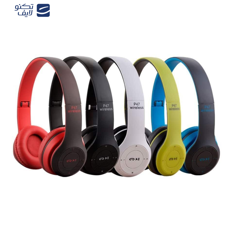 هدفون بلوتوثی مدل P47 EDR هدفون بلوتوثی مدل P47 EDR