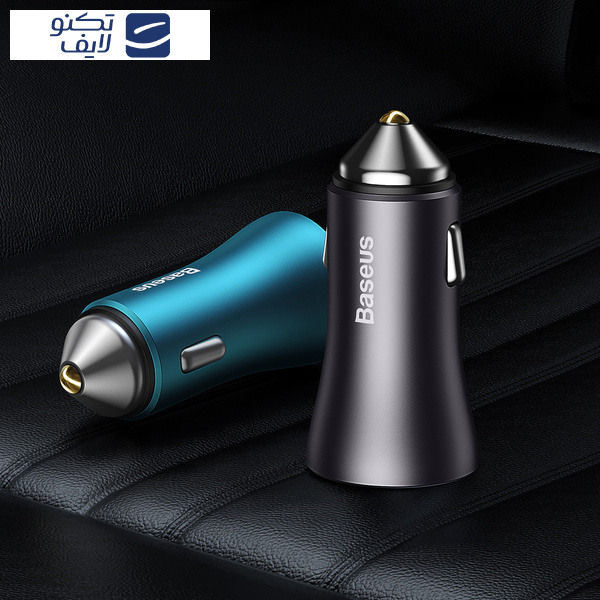 شارژر فندکی 60 وات بیسوس مدل CCJDZ-MC شارژر فندکی 60 وات بیسوس مدل CCJDZ-MC