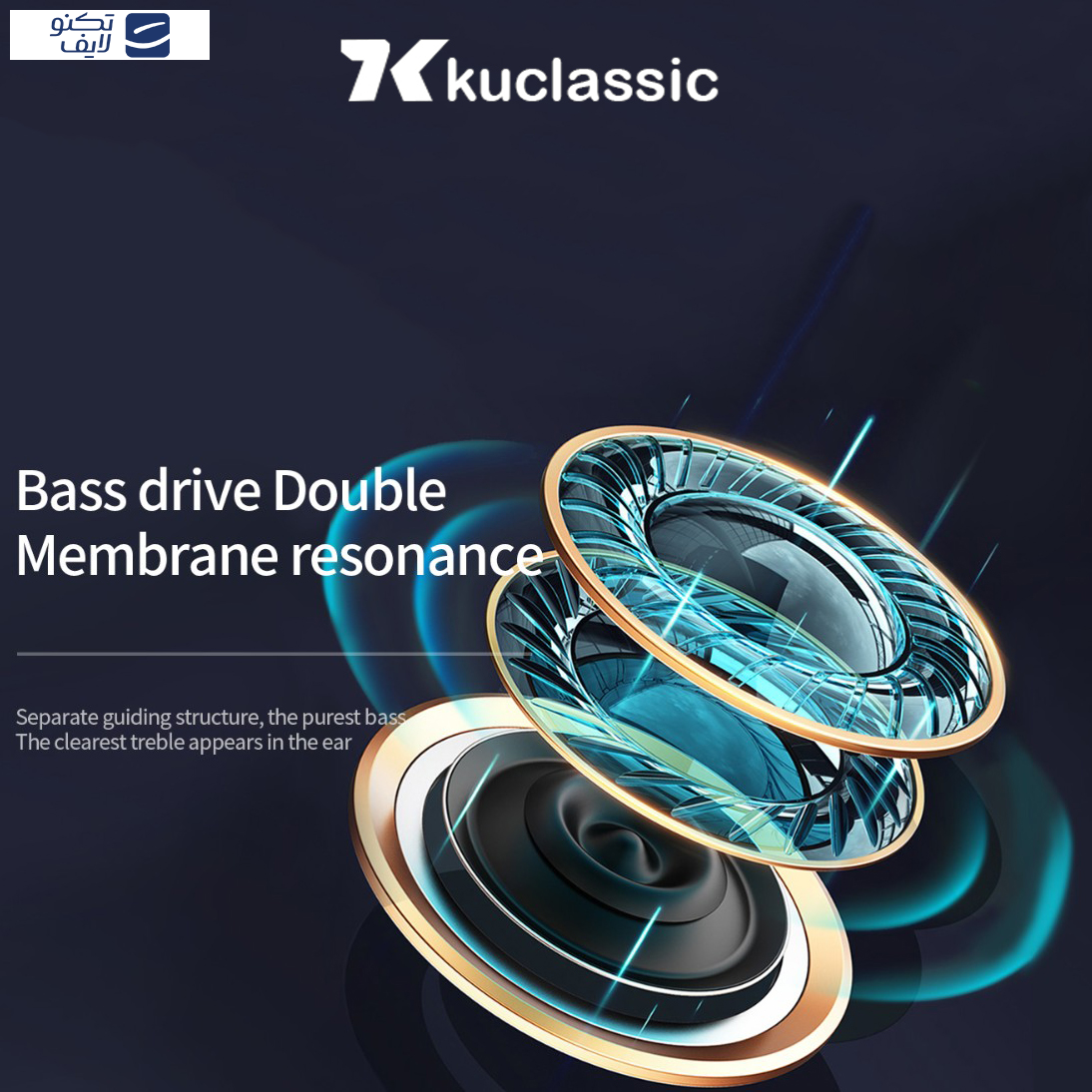 هندزفری بلوتوثی کوکلاسیک مدل LX2 هندزفری بلوتوثی کوکلاسیک مدل LX2