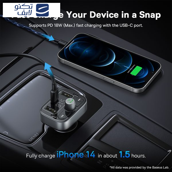 پخش کننده اف ام خودرو بیسوس مدل S-09 Pro پخش کننده اف ام خودرو بیسوس مدل S-09 Pro