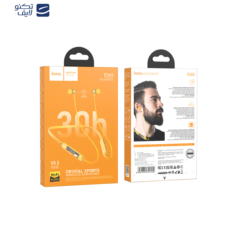 هندزفری بلوتوثی هوکو مدل ES65 هندزفری بلوتوثی هوکو مدل ES65