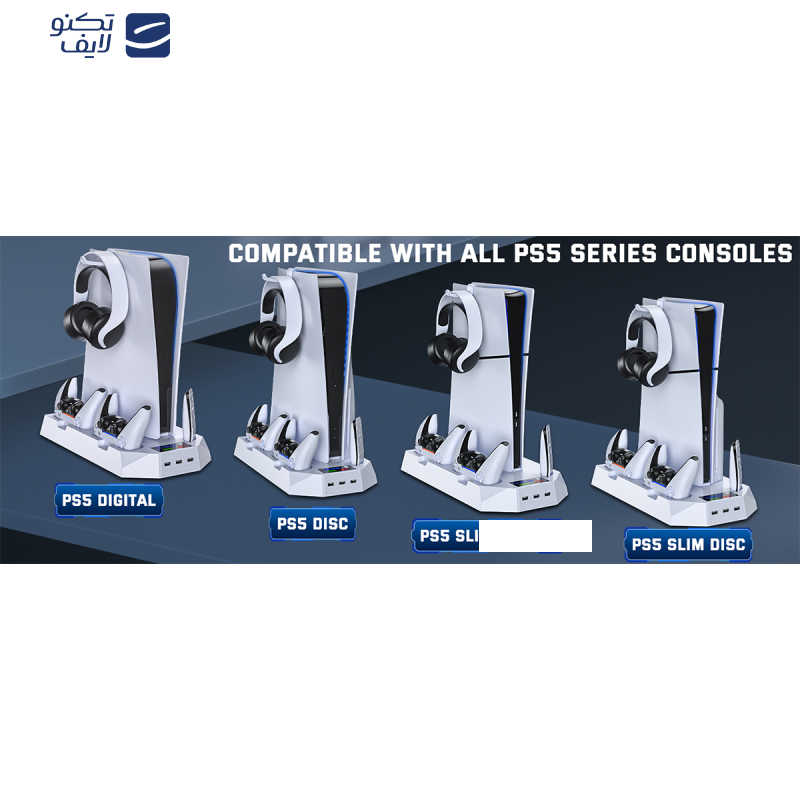 پایه فن کنسول و شارژر دسته بازی مدل COOLING STAND YH-55-1 پایه فن کنسول و شارژر دسته بازی مدل COOLING STAND YH-55-1